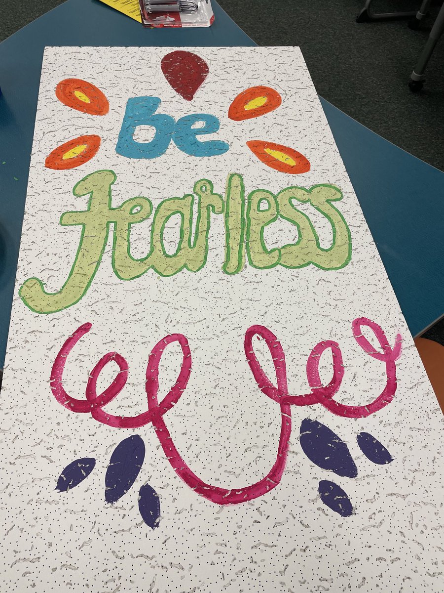 Creative &amp; reflective Leadership meeting.  #newbeginnings. ⁦<a href="/GattisRRISD/">GattisRRISD</a>⁩