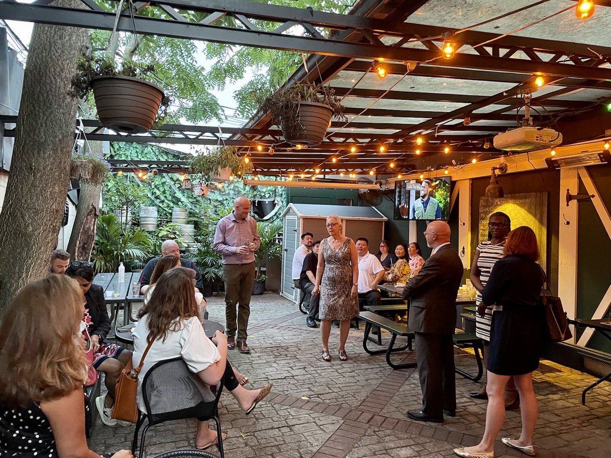 Terrific turnout for District Leader McCreight at Lockyard!