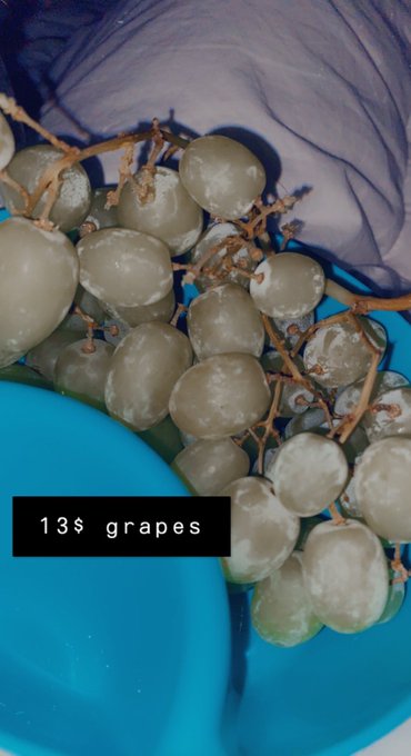 #13dollargrapes is my life https://t.co/RXGbwVhRwu<a href="/tag/13dollargrapes"class="tags">#13dollargrapes</a>