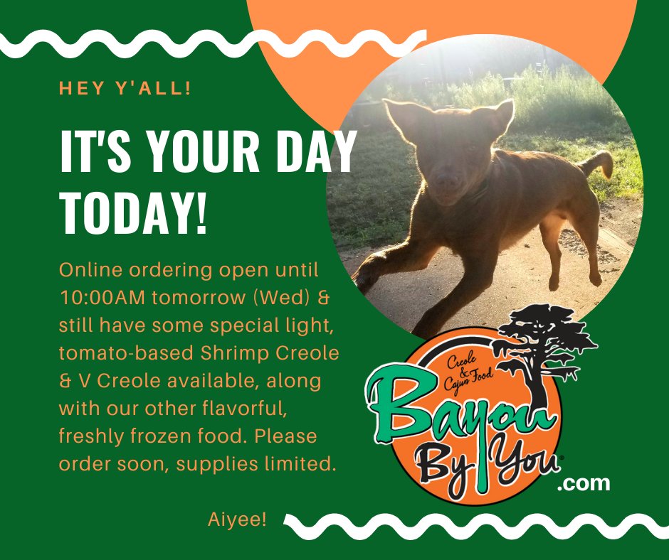 BayouByYou's tweet photo. #OrderOnline now for best selection! Reminder: orders due by 10am each Wednesday for weekend deliveries in #Flagstaff #Arizona.

#Authentic #Creole #Cajun #GF #DF  #WeAreOpen #FrozenFood https://t.co/tX0ByMnUdt