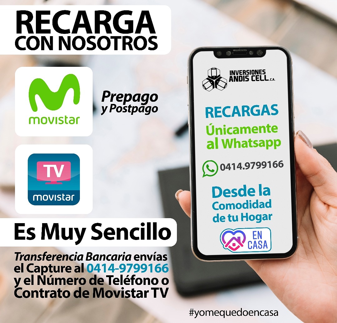 ANDISCELL's tweet image. Inversiones Andis Cell C.A.
Somos Agente de Servicio  Integral con funciones de Centro Servicio.
Somos ANDISCELL C.A. #Venezuela #Smartphone #android #samsung #phone #celulares #tienda #comprasonline #telefonos #blu #compra #venta #bocono #campoelias
Whatsapp +584149799166