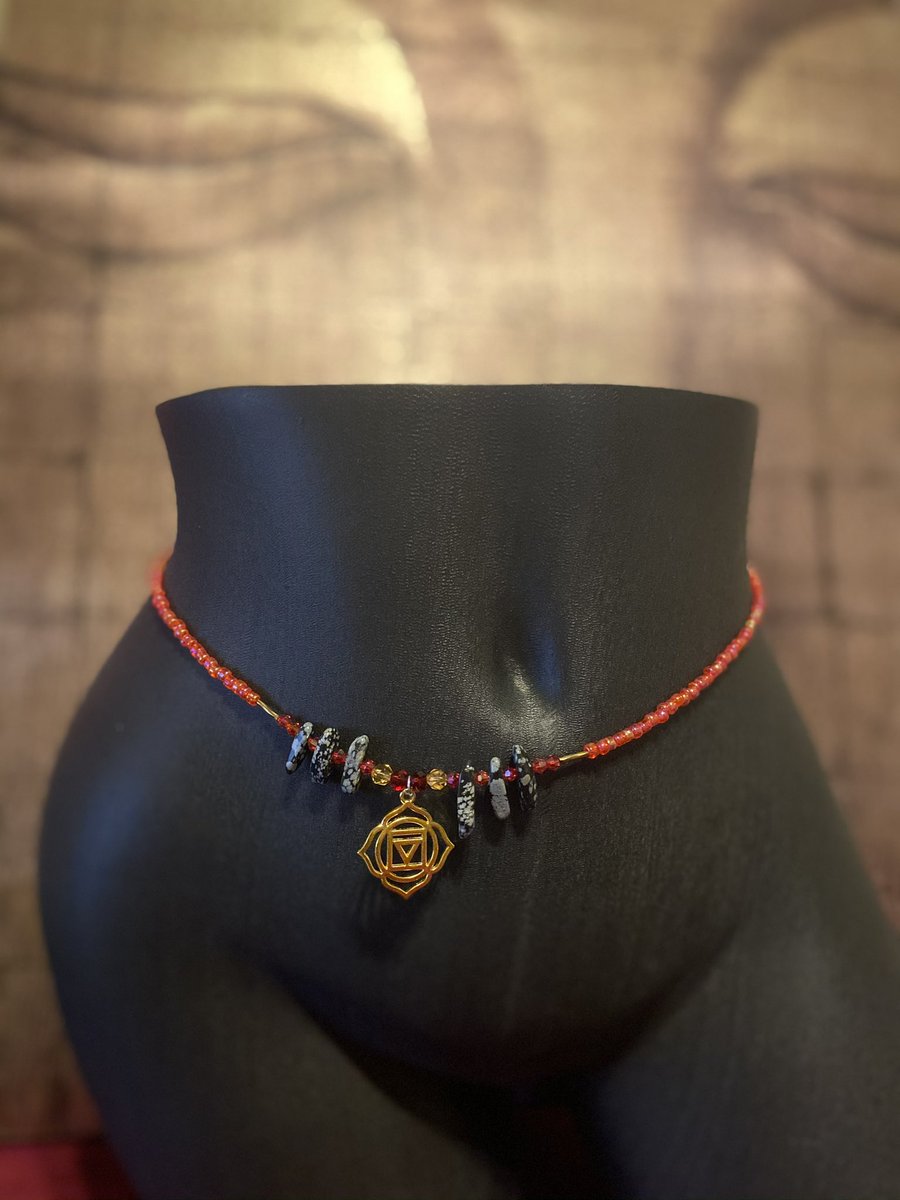 QueDudley's tweet photo. Chakra waist beads https://t.co/exgNMOKhzp