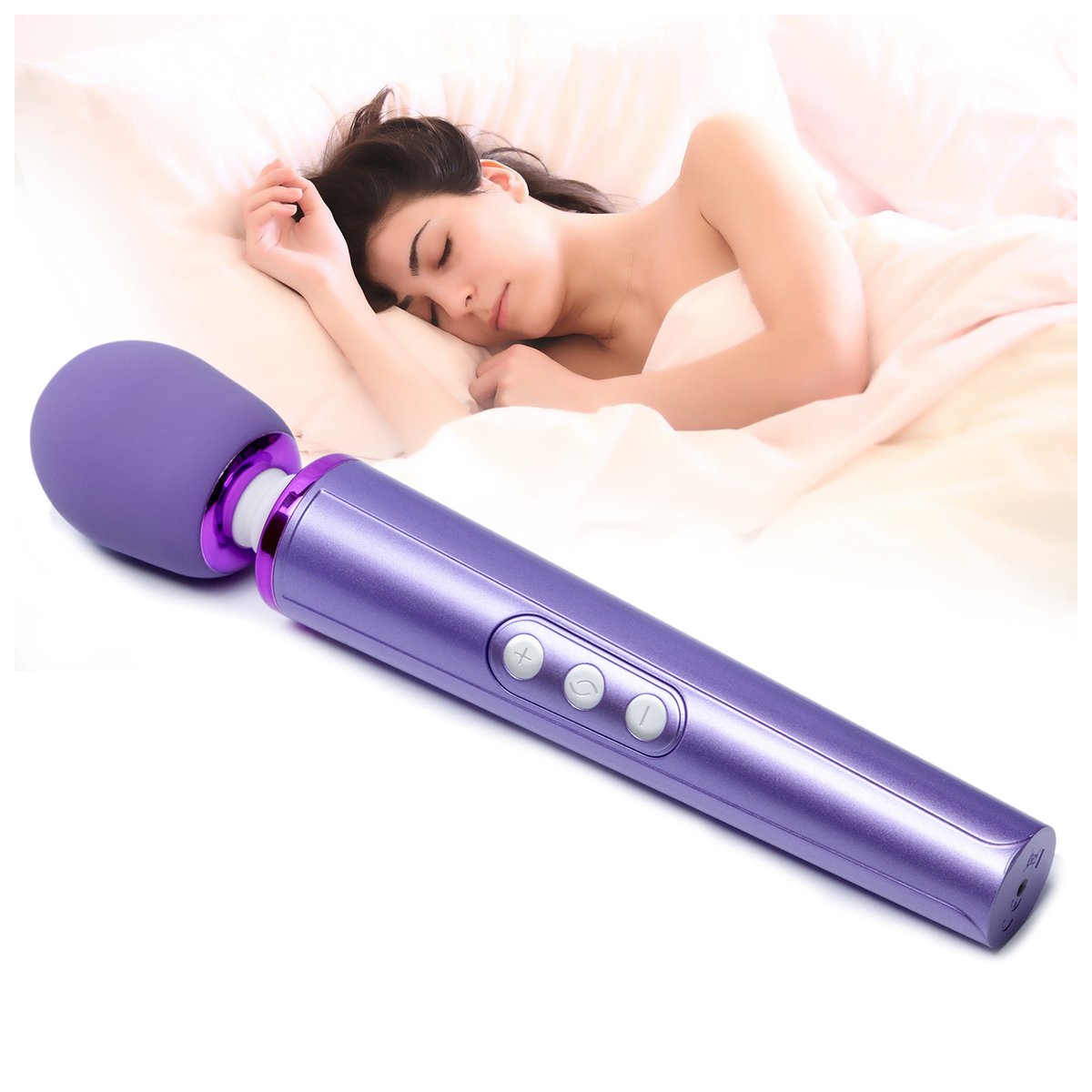 the quiet wand massager for you to have fun when your partner is sleeping