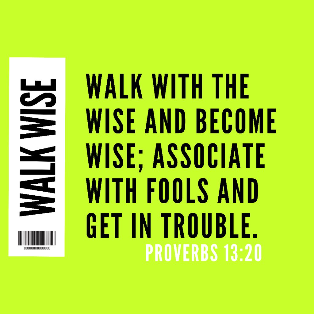FaithCulture's tweet photo. Walk wise https://t.co/BEIK2e75Cj
