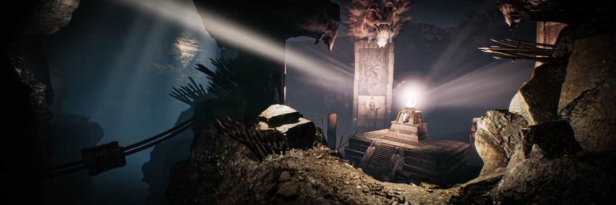 CompanyNin's tweet photo. In collaboration with Black Tower Studios, here are some cinematic shots of our fan-made remake of 
the first level of Tomb Raider: Shadow of the Tomb Raider. See the whole project here:
https://t.co/DQEtDpYQ8q
#fanmade #gamedev #unrealengine #tombraider #indiedev https://t.co/oCrnzxUu6Q