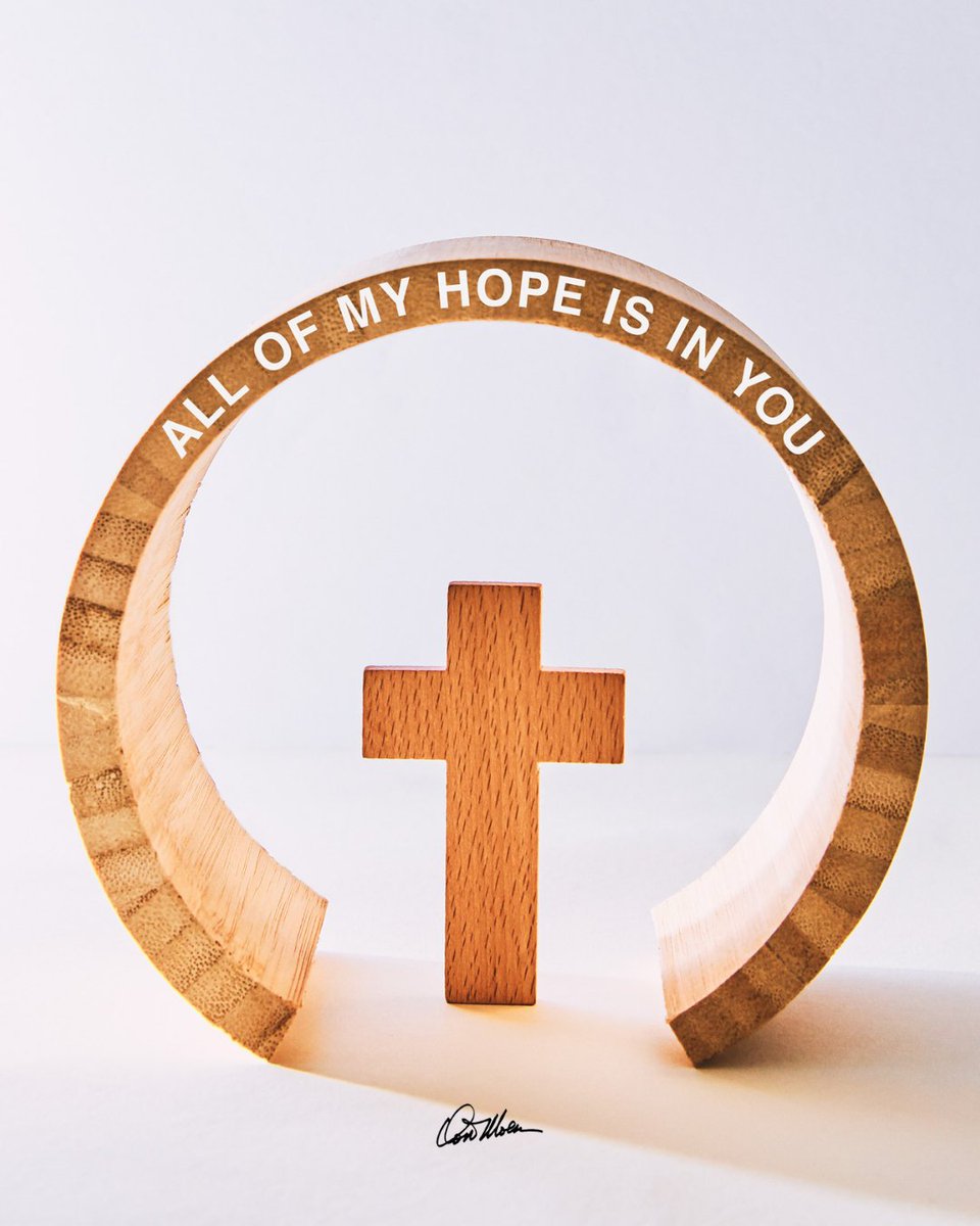 When the world around us looks hopeless, we can trust in God.
Put your hope in GOD.