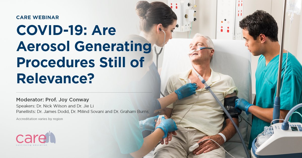 Wondering about AGPs? It’s not too late to register for the upcoming #CAREWebinar taking place 29th July, 7pm (BST) with an expert panel discussion from <a href="/southcoastjoy/">Prof. Joy Conway</a> <a href="/NWilson247/">Nick Wilson</a> <a href="/msovani/">Milind Sovani</a> <a href="/JieLiRRT/">jie</a> <a href="/theotherdodd/">James Dodd</a> and Dr Graham Burns. Register now: attendee.gotowebinar.com/register/51478…