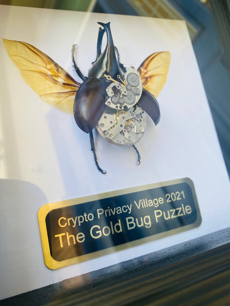 The Gold Bug is returning again for @defcon 29! Keep an eye out at  https://t.co/8oppvT40vN for updates! Puzzle will go live at 10 am PT on Aug  6
