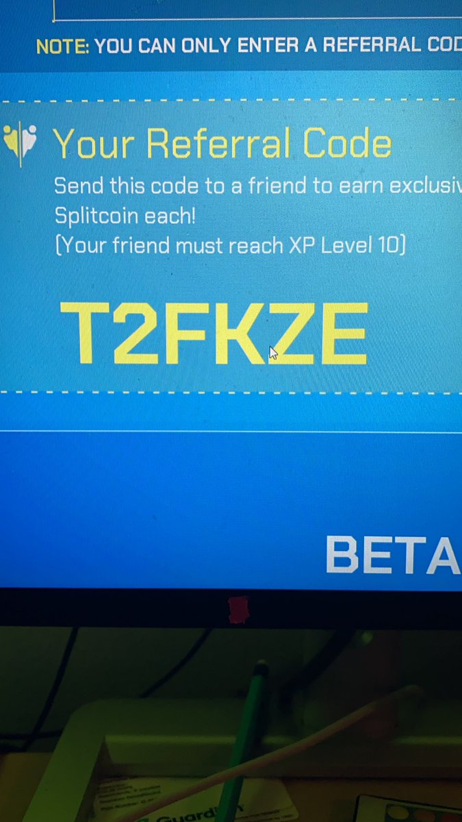 Cchope0's tweet photo. @Splitgate Feel free to use my referral code when you get in the servers https://t.co/Z4RG3y1qHW