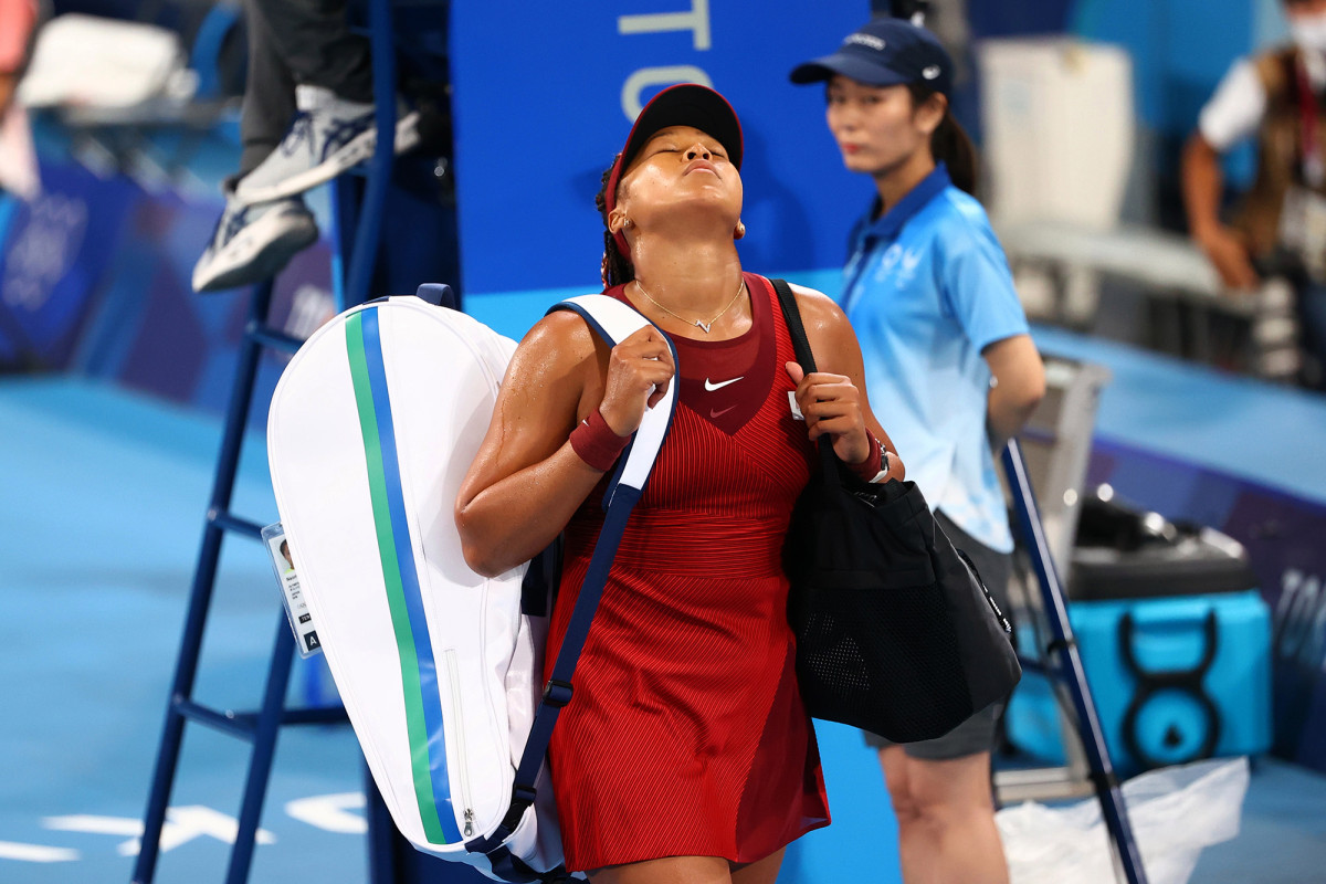 Naomi Osaka upset in third round Olympic stunner