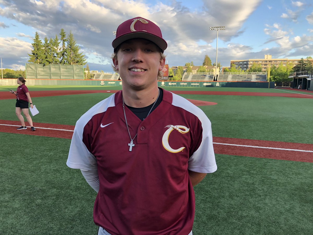 Corvallis gets two in the 7th on a two-RBI single by Tanner Smith. Bazzana and Stancato collect their third hits of the game. After 7 complete, Knights 6, Sweets 2. <a href="/BeaverBaseball/">Oregon State Baseball</a> <a href="/wsucougarbsb/">Washington State Baseball</a>