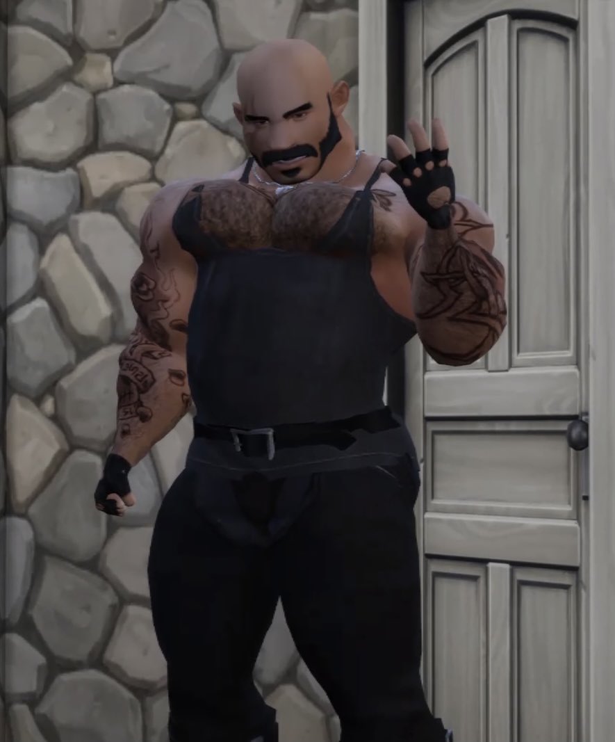 ZouranDSims's tweet photo. Daniel Pleasant became a hardass bikie chasing the wind after discovering Mary-Sue’s affair, her violent side and the divorce.
Daniel explored his sexuality and met hardcore bikie, Randy Angel
#danielpleasant #thesims #gaysims #thesims4 #ts4 #sims #thepleasantfamily #bikie #biker https://t.co/FxP45J3o6v