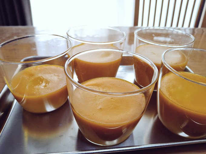 カボチャプリン🎃🍮 