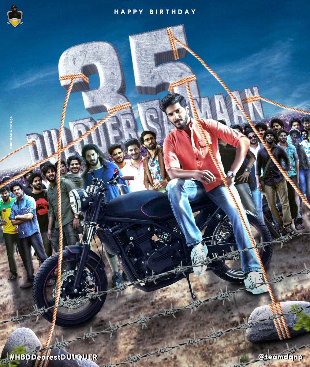 teamdqnp's tweet photo. Happy Birthday to the Talented power house of Mollywood Our @dulQuer 🔥

Here Is The Special Poster From @teamdqnp 😍

Design: @NIKHILSHADesign 💞
 
#HBDDearestDULQUER 🤍
#DulquerSalmaan 💙 https://t.co/F07ifFGtQn