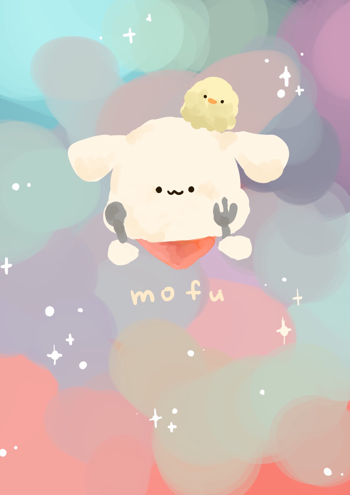 Mofu １００followありがとうございます 記念に壁紙を作ったので もし良かったら自分のスマホにサイズを大きさを合わせてお使い下さい 壁紙配布 100followありがとう T Co Py4ylxkapt Twitter