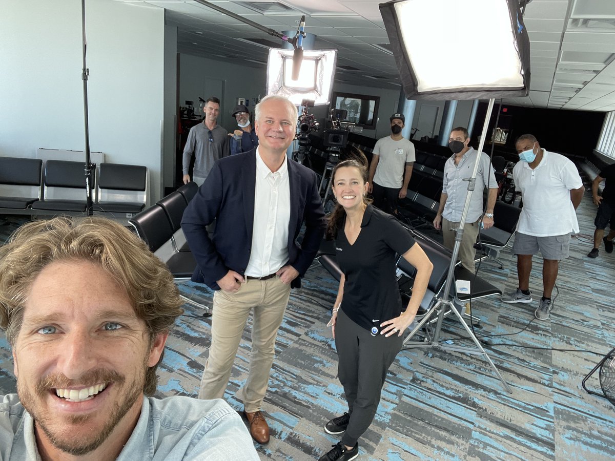 JPHemingwaySES's tweet photo. It's great to be back on the road and [safely] visiting our customers again! Big thanks to @JohnPadgett_ for the privilege of getting a closer look at all of the exciting new features coming to @PrincessCruises #MedallionClass ships this year https://t.co/vJUPakrwPj