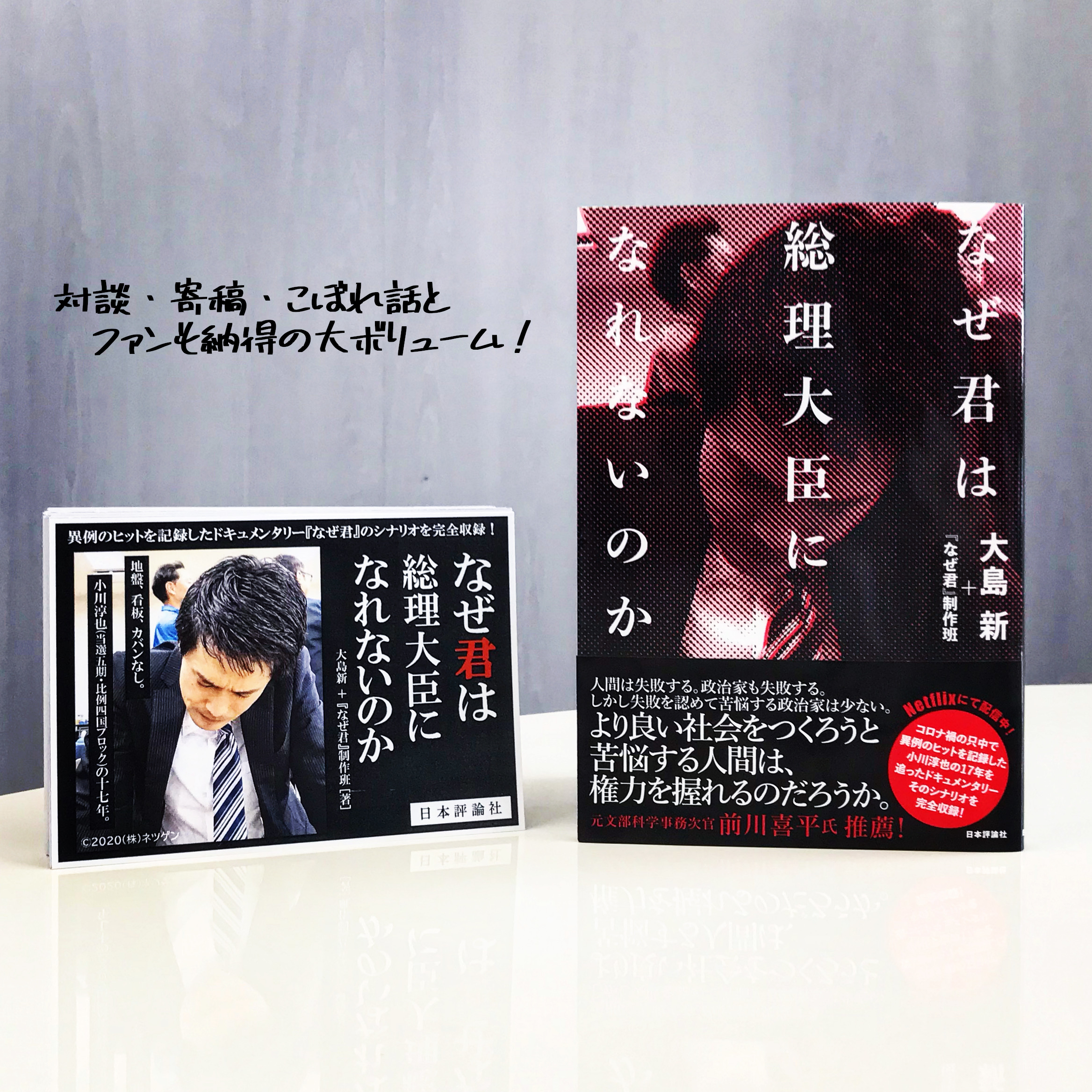 日本評論社 営業部販売課 ご希望の書店様には既にお送りしましたが なぜ君 のポップもたくさん用意しております 私が丹精込めて作りました ご希望の書店様 生協様は販売課までお問い合わせ下さい Wat なぜ君は総理大臣になれないのか なぜ君