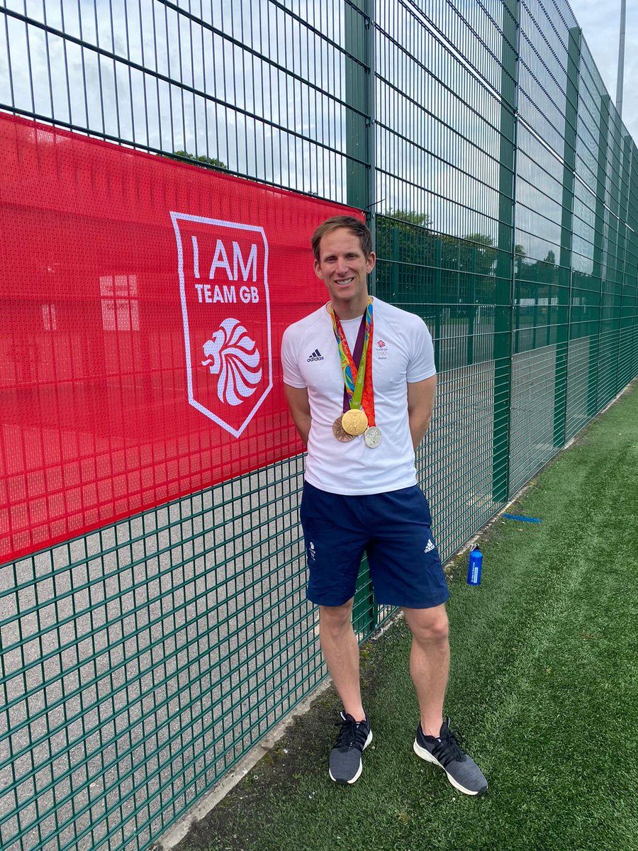 HullUniSport's tweet image. We are honoured to have @matt_langridge8 MBE, four time Olympian &amp;amp; three time Olympic Medallist joining Hull Sport for the Football Unites children's launch. ⚽

We have engaged over 90 children in today's event who have been inspired watching the Olympic Games.

#GetUpGetActive