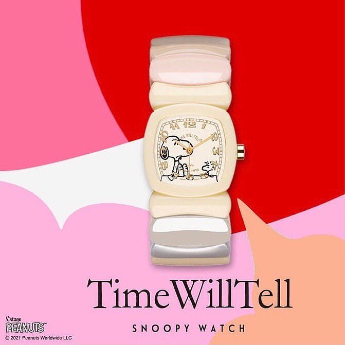 Time Will Tell タイムウィルテル 腕時計 スヌーピー