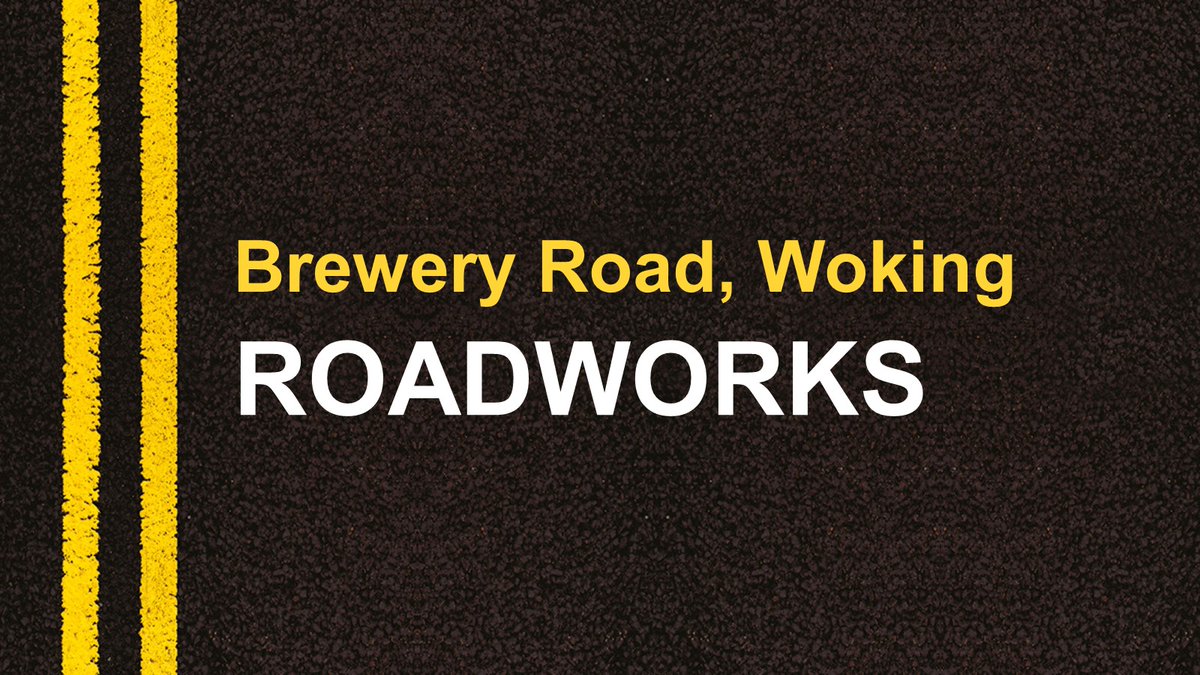 JCWoking's tweet image. Road works start 4 August at Brewery Road, #Woking. For more roadworks info: one.network/?GB122374390 #SurreyHighways. Access is maintained for residents and businesses when safe to do so