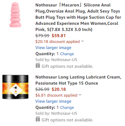 NothosaurToys's tweet photo. OMG!!👏👏👏
🆓Lubricant 🆓
Receive 1 Fisting Lube-Passionate 🔥Hot Type free 
when you purchase 1 or more Qualifying items offered by Nothosaur-US

🔗https://t.co/o3Aw4HepXH

#Nothosaur #mancunt #boypussy #pussyboy #musclepussy #buttplug #jockstrap #boytraining #mancunt #boypussy https://t.co/zkN3pPi8ML