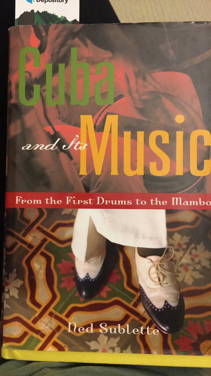 martinthomasemo's tweet photo. "This book takes an operative assumption that music is contagious and is an evolutionary process ". Only at the preface.... #nedsublette #cuba https://t.co/EWWe7nuS1J
