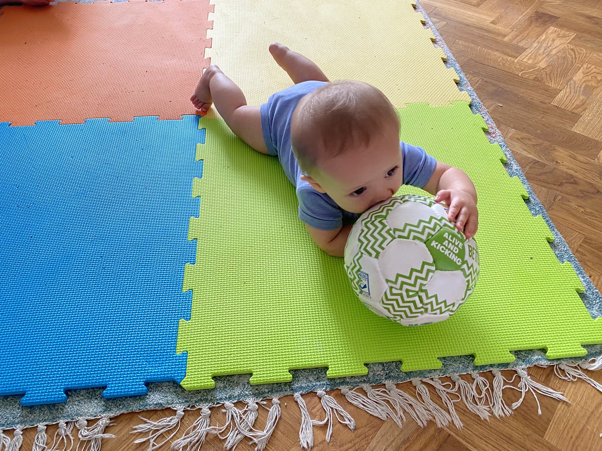ColdharbourLib1's tweet image. Someone didn’t tell Ronnie not to bite the ball but to kick it 🤦🏽‍♂️. Come visit your local @greenwichlibs and borrow a ball for a kick about this summer #aliveandkicking #better #ItsComingHome