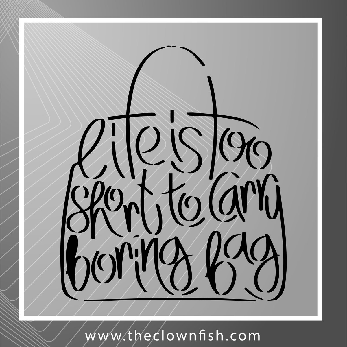 “Life is too Short to Carry Boring Bag ' 
Isn't It ?

Drop 'YES' if you agree 

Shop now on :
theclownfish.com

#quotes #motivationalquotes #bagquote #LatestFashionBag
 #satisfiedcustomer #womenspurse #womenwallets
#bags #fashion #bag #style #accessories
