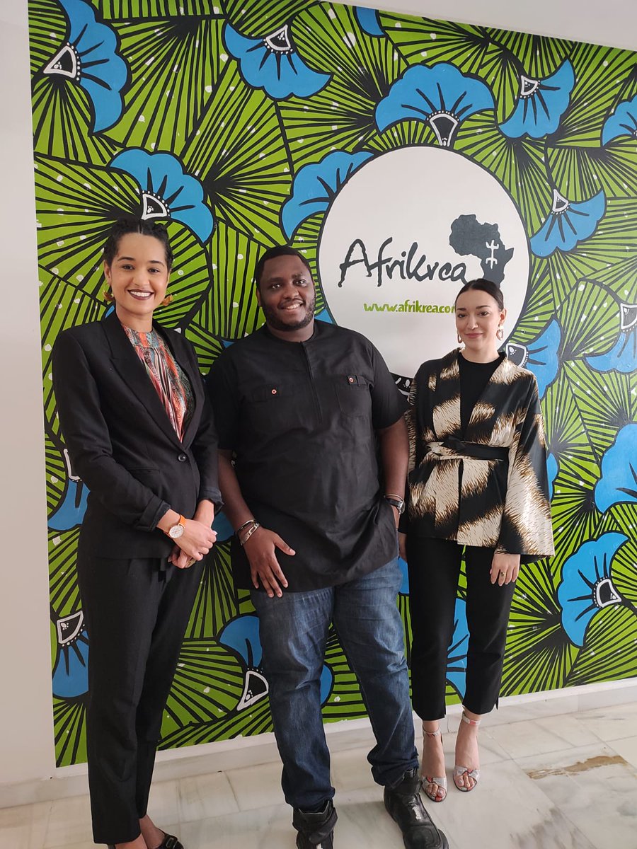 Anka_africa's tweet photo. When @forbesafrica and @penresa_mc pay us a visit...something good is about to come!
#StayTuned 
📍@Afrikrea HQ https://t.co/FJ8JeDIMqm