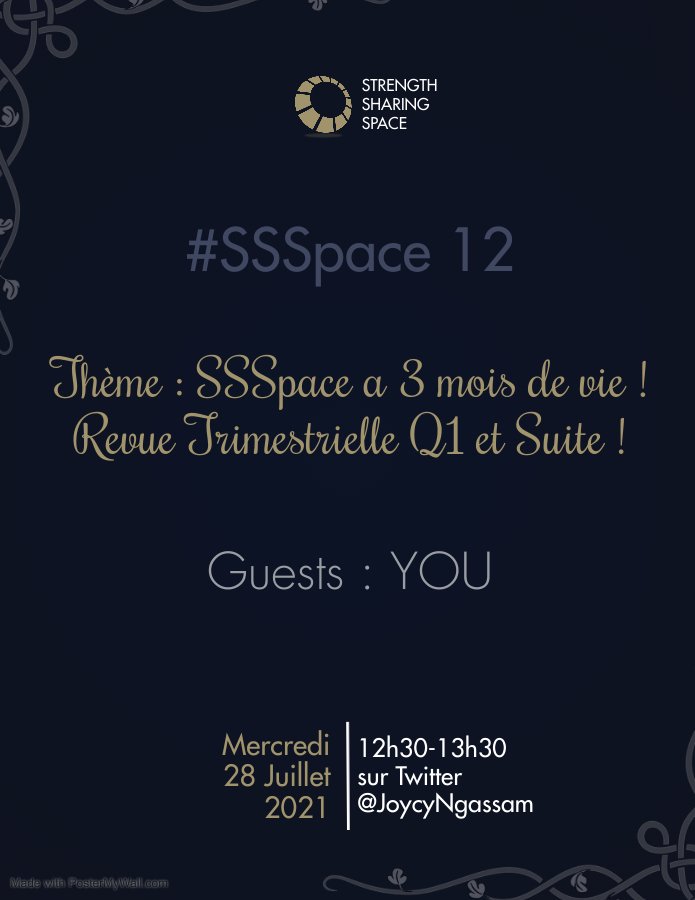 JocelyneNgassam's tweet photo. #SSSpace 12 💥
#Q1Review 💭
À toute ! https://t.co/cR5j7PT8jT