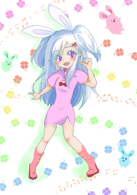 2019年4月に描いたうさみみ娘をリメイク
絵の中のキャラと共に画力も成長できていると思っていただけたら嬉しいです!

#成長してると思ったらRT
#イラスト 