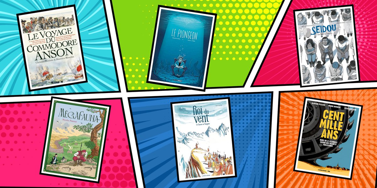 🌍#FIG2021
Géographes et auteurs de BD en duo
Pour une approche de la littérature, et particulièrement de la BD, qui pose d’emblée la question de l’espace, à la lumière de la géographie.
Sélection 2021 pour le prix Amerigo Vespucci de la BD Géographique
➡️fig.saint-die-des-vosges.fr/fig-2021/les-p…