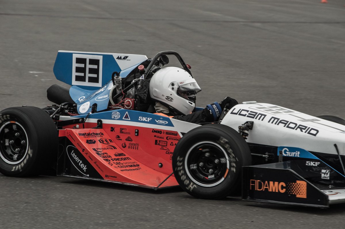 MADFormulaTeam's tweet photo. Yesterday was an intense day at the Red Bull Ring.
However, we can announce MAD Formula Team has PASSED scrutineering for FSA 2021!
Thus, today we are preparing for 3 of the dynamic events: skidpad, acceleration and autocross 🏁
#MADFT #FSA https://t.co/lZW7TwVr3X
