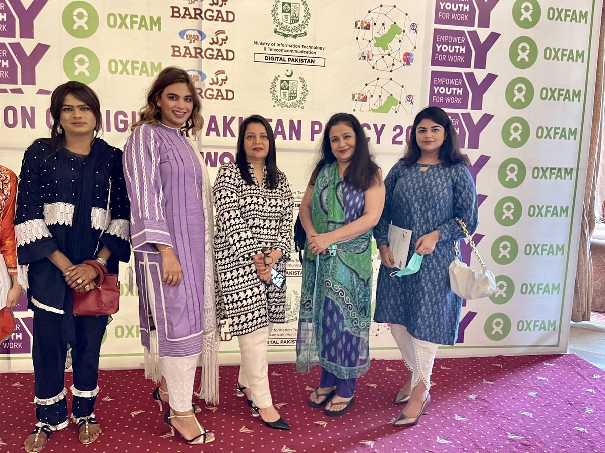 FDIPakistan's tweet photo. Fdi team at the event for Consultation on Digital Pakistan Policy 2021 organised by Bargad Organization for Youth Development in collaboration with Ministry of Information Technology and Telecommunication and Oxfam Pakistan
#DigitalPakistanPolicy2021 https://t.co/WPZ2Rtk8Bl