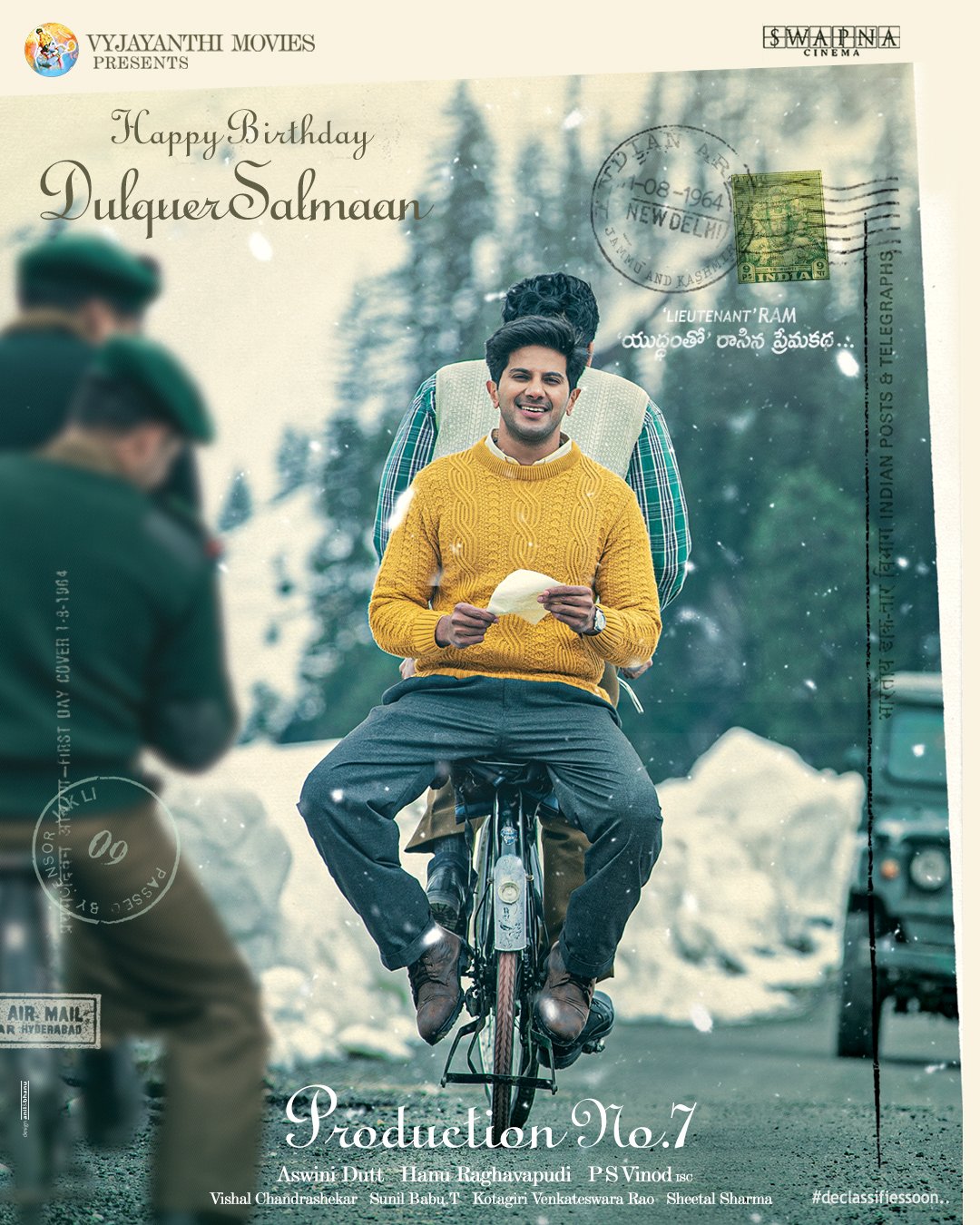 Happy birthday Dulquer Salmaan...   