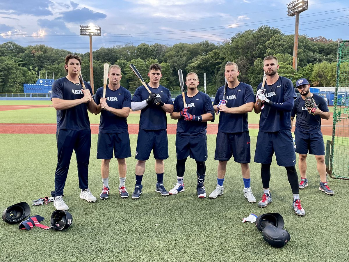 USABaseball's tweet image. Dingers loading… 🔥 

#TeamUSA #ForGlory🇺🇸