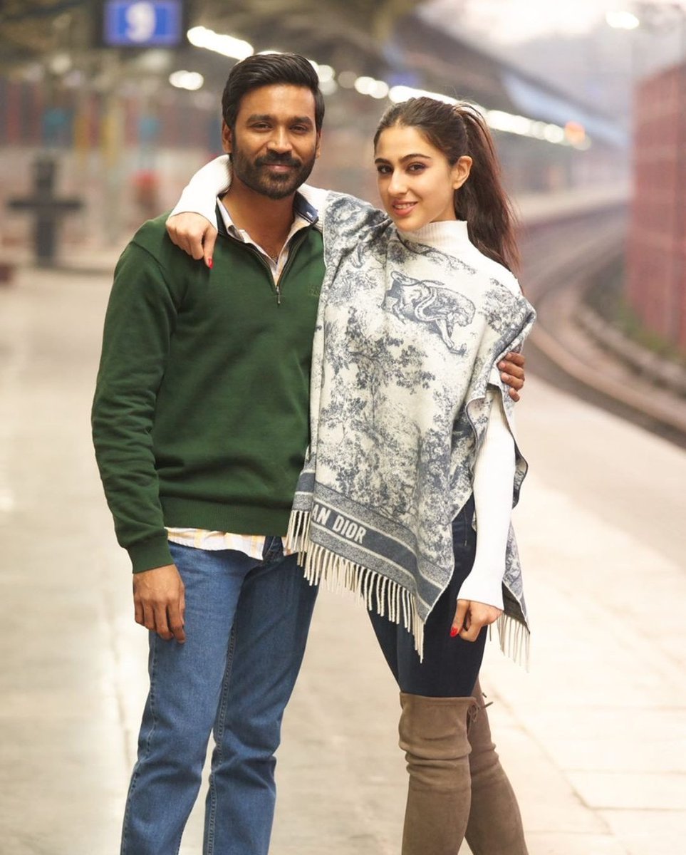 Trendz_Dhanush's tweet photo. #AtrangiRe Heroine @SaraAliKhan convey his wishes via Instagram

#HappyBirthdayDhanush @dhanushkraja #Karnan #Maaran https://t.co/sXRyNtwykT