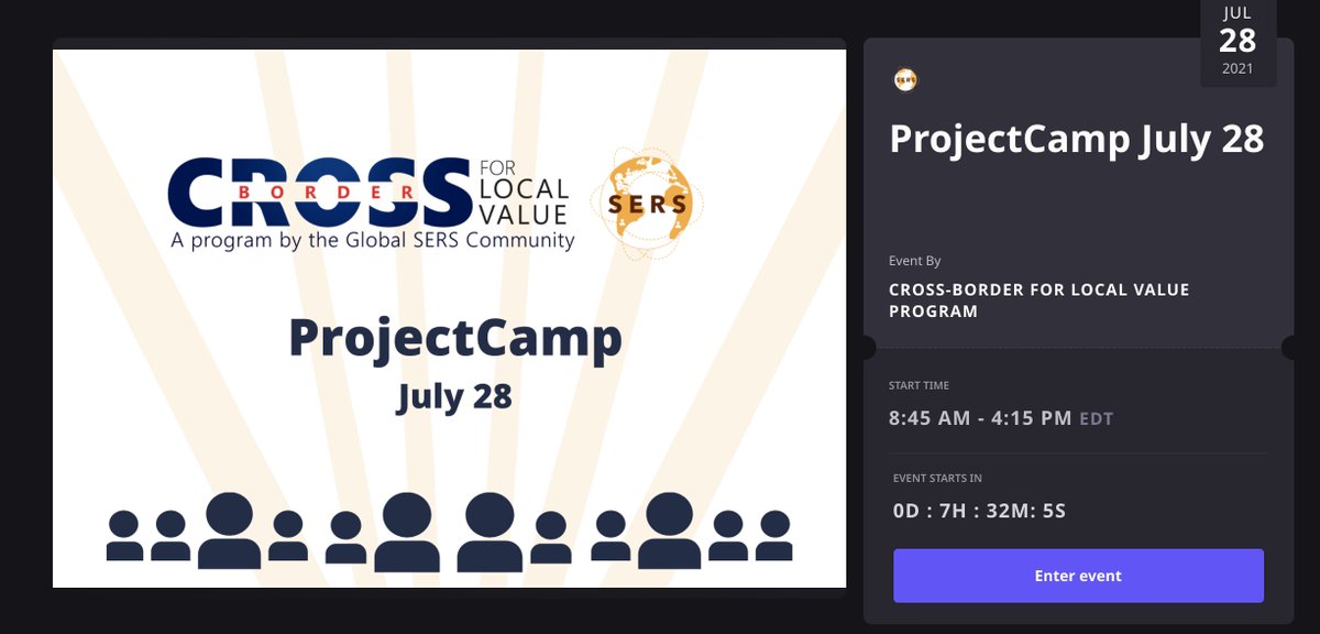 Proud partners of the SERS Global Community. Thank you <a href="/timprogram/">TIM</a> and all other partners for making this happen!

Ready to rock and roll!

#CBLVprogram #CrossBorder