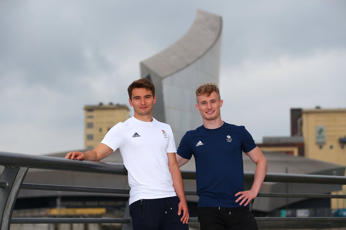 Aquatics_GB's tweet photo. The last of the #Tokyo2020 synchro #Diving finals is starting at 7AM! 💦

Reigning 3m synchro Olympic champion, @JackLaugher, will be looking to defend his title alongside #Rio2016 🥉 medallist @danngoodfellow 👉 https://t.co/f9LGoDobKC https://t.co/2eRiE6C6O3