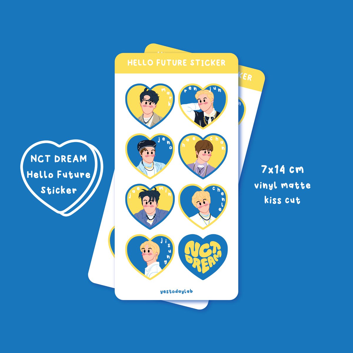 💛💙 new sticker drop!💙💛

Finally make sticker for NCT! This is also my 1st sticker for dreamies💚💚

Hope you like it!
