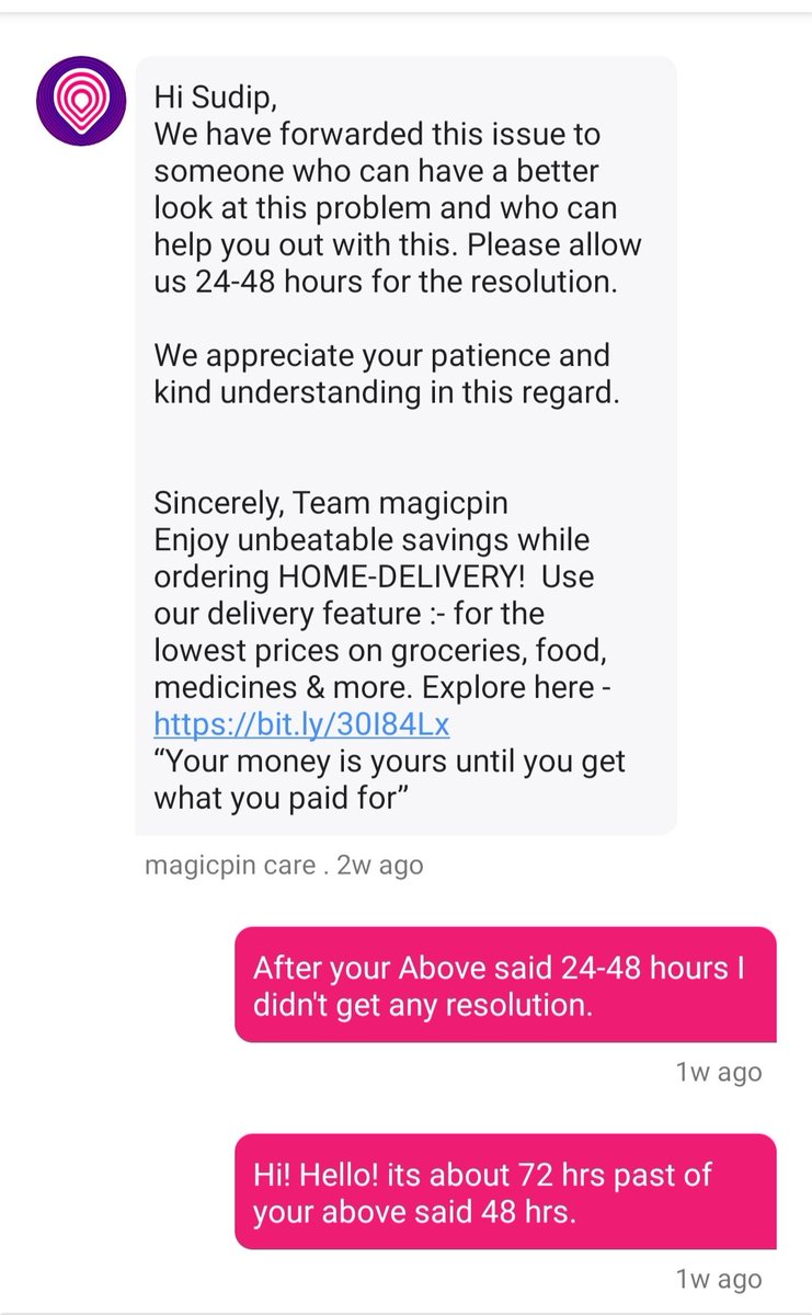 Imsudip27's tweet photo. @mymagicpin @CareMagicpin  your fake reply https://t.co/YRGVQqyIyb