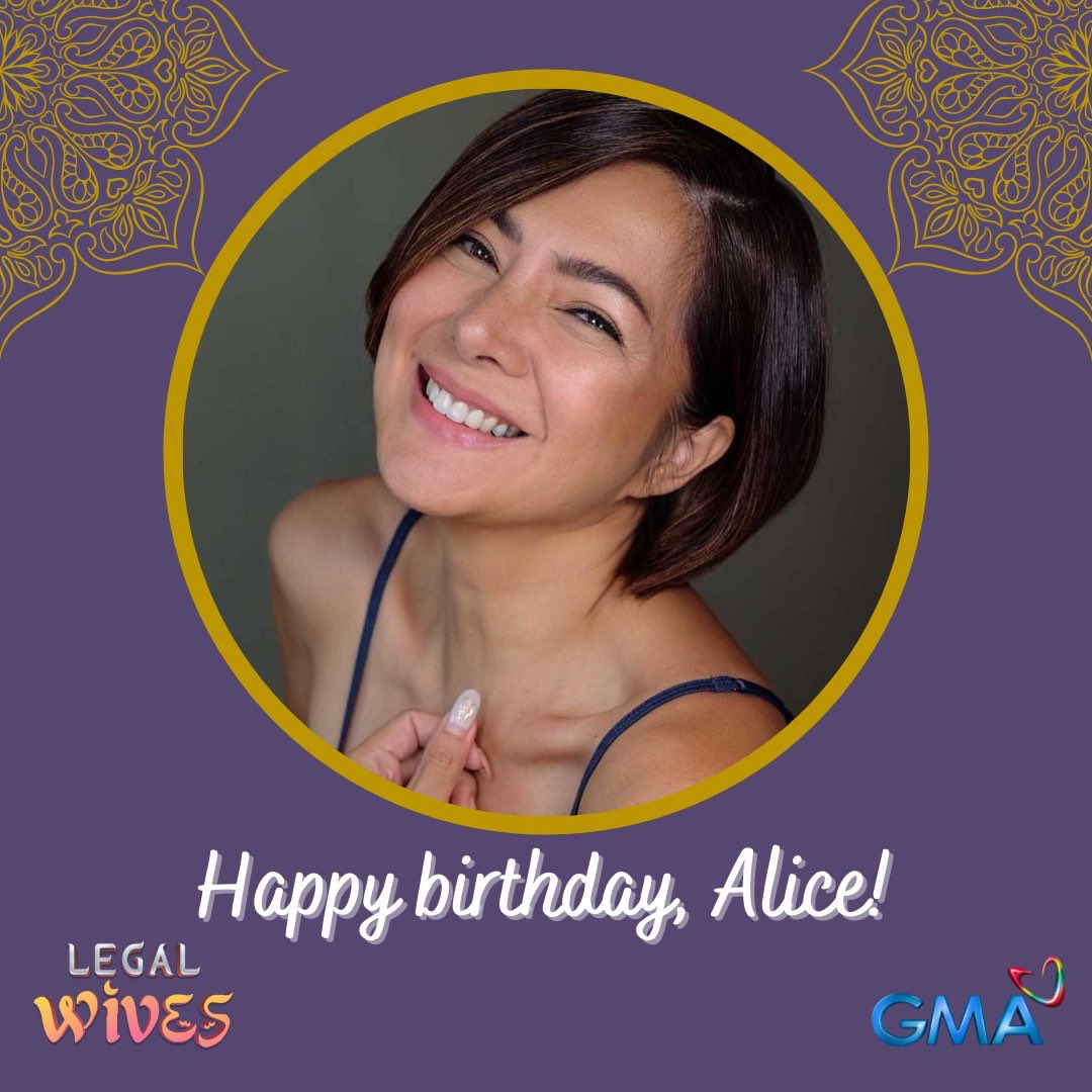 Love and light to beautiful Amirah, Alice Dixson!
Happy Birthday Alice! 