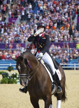 Charlotte Dujardin of surely one of the Great Olympians now #EquestrianDressage #Tokyo2020 #OlympicGames