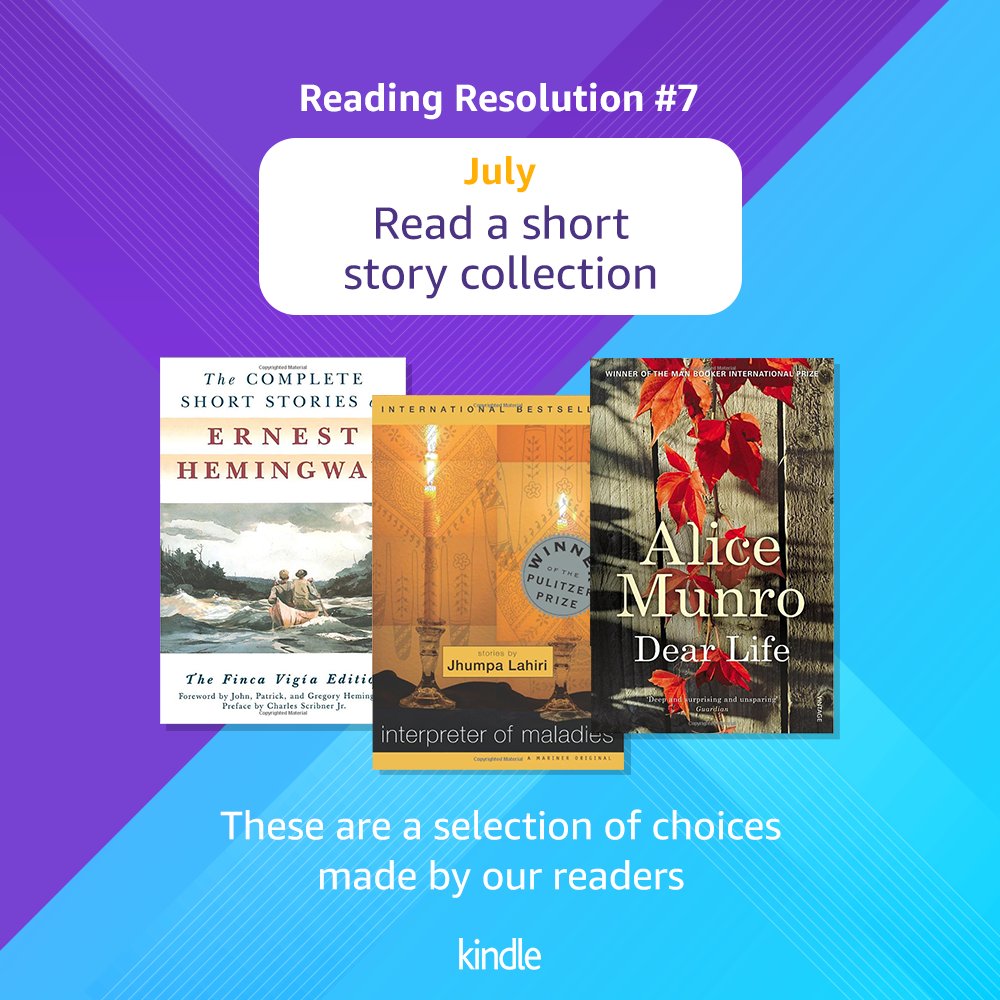 KindleIndia's tweet photo. Here are our readers’ top title picks from the list of the wonderful short story collections we had recommended in our stories. Which one among these are you looking forward to reading? #ReadingResolution https://t.co/jbKjeoqJnR
