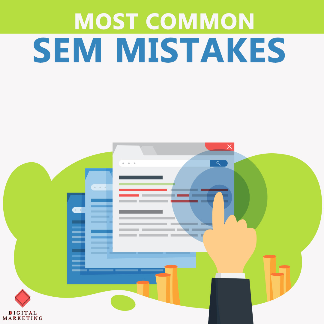 tipsmarketing3's tweet photo. Most Common #SEM Mistakes
✔Using only one match type… and it’s Broad Match.
✔Not doing #SEO in conjunction with SEM.
✔Failing to control your spending.
✔Not using negative #keywords (the most important match type).
✔Poking the bear in competitor bidding.

#DigitalMarkeitng https://t.co/pRtzwacUN4