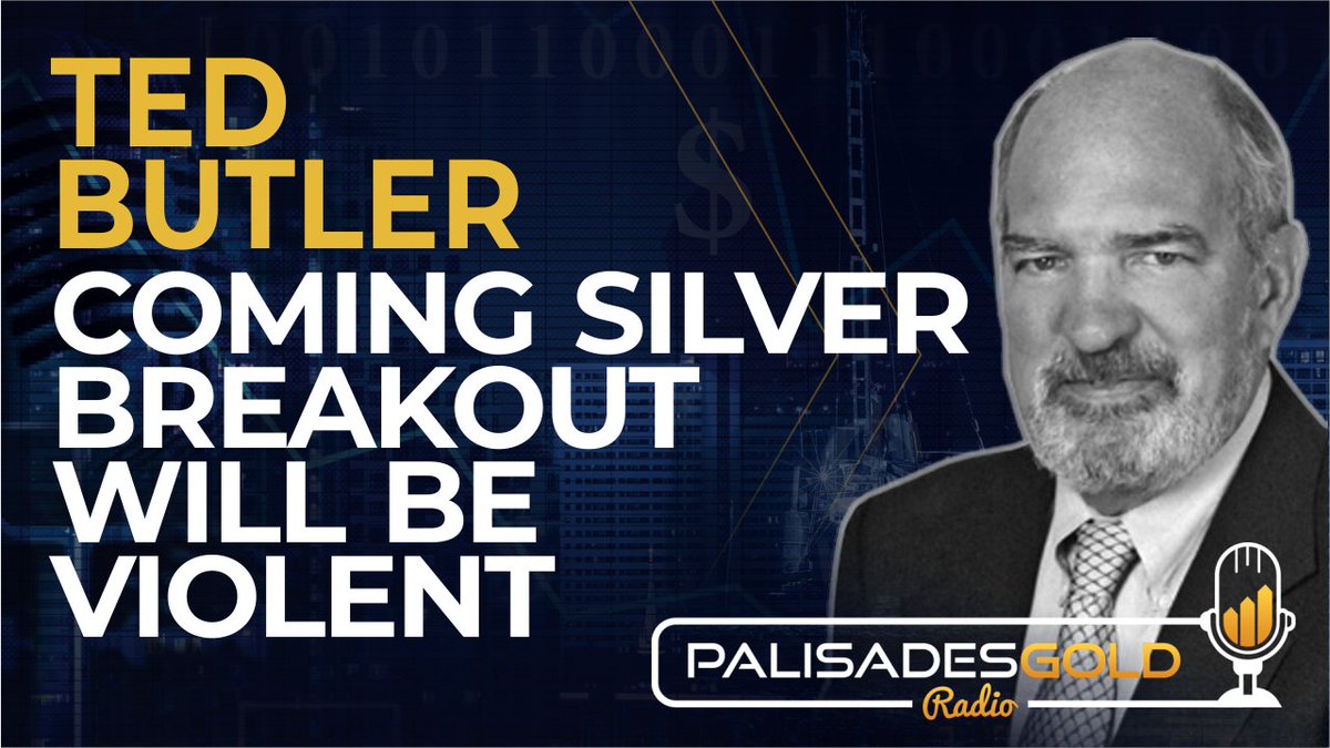 PalisadesRadio's tweet photo. Ted Butler: Coming Silver Breakout Will be Violent
https://t.co/GqgIOyzH95
#TedButler #ButlerResearch #Silver #Gold #SilverSqueeze #Comex #JPMorgan #WallStreetSilver #Shorts #Spoofing #Manipulation https://t.co/MkWiAFmxll