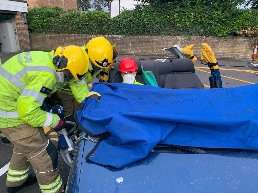 Hartley Wintney Fire Station💙 tweet media