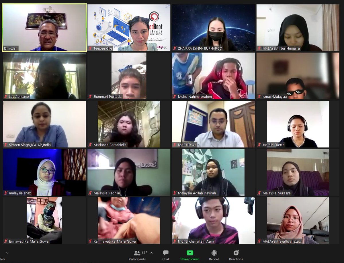 RedRootArtists's tweet photo. The Asia Pacific Cooperative Youth Summit kicked off yesterday! If you missed yesterday's streams or if you forgot to register, don't worry; you can watch the livestreams on ICA-AP's Youtube channel below! 
https://t.co/fYp53VM0Hq
#APCYS #coops4dev🌏
#ICA #youthhopeofourfuture https://t.co/o94yWGJx97