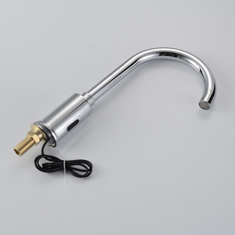 blueseafaucet's tweet image. A skillful combination of first-class materials makes this a highly reliable product - DUAL-POWER Automatic Chrome Sensor Faucet Touch Free Kitchen Bathroom Sink Tap. #automaticsensorfaucet #touchfreetap