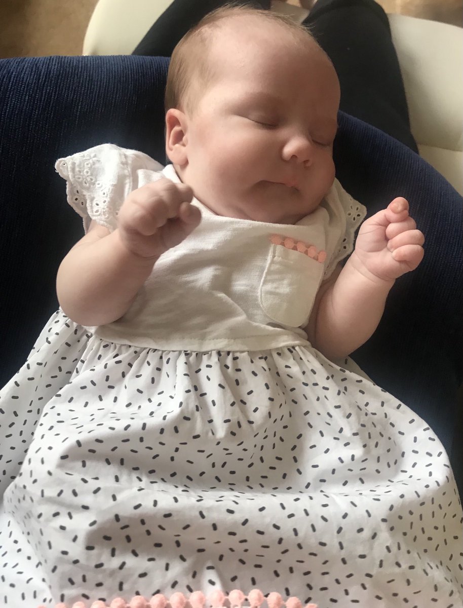 Carolin93373206's tweet photo. This little lady is 8 weeks old today. Sheโs a blissful little nibblet and the last 8 weeks really has been wonderful ๐ฅฐ. Chloe, our amazing surrogate (&!sister) has given us the most precious gift of life, love and family โค๏ธ #surrogacy #surrogacymakesfamilies #nibblet https://t.co/QdzFASKRgK
